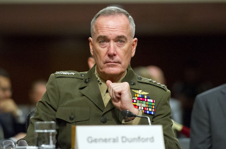 General Joseph Dunford warned of massive loss of life in a war with North Korea (Rex)