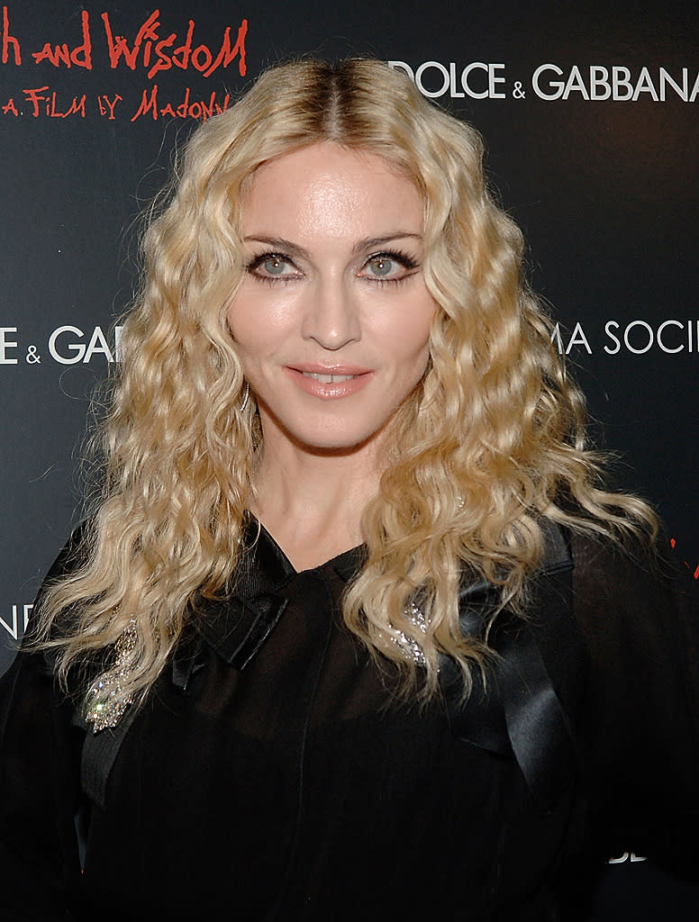 Filth and Wisdom NY premiere 2008 Madonna