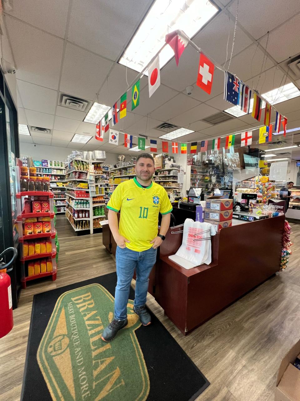 Ricardo Daher owns Brazilian Meat Boutique, a grocery store and meat shop in Long Branch. He was born in Makala, Brazil, and emigrated to the United States at age 10.