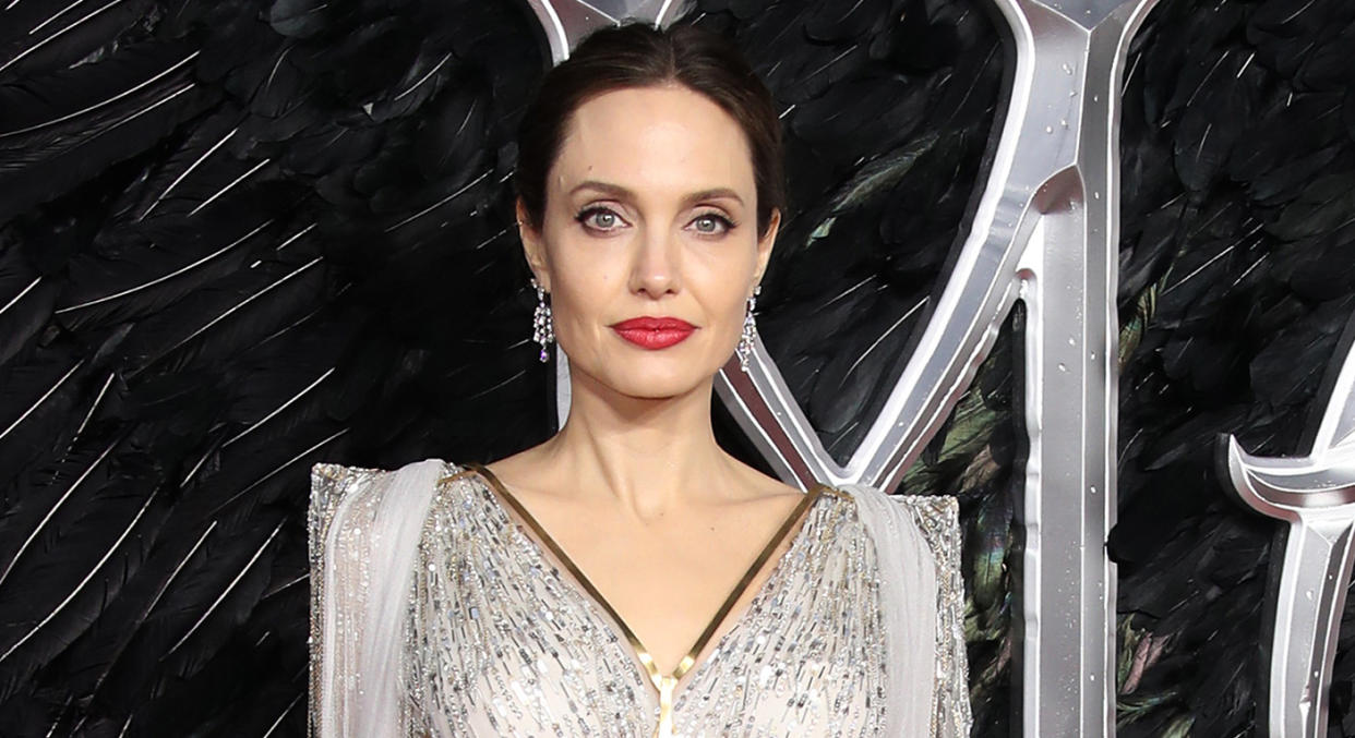 Angelina Jolie boasts radiant skin, and she has revealed the secret behind her glowing complexion.  (Getty Images)