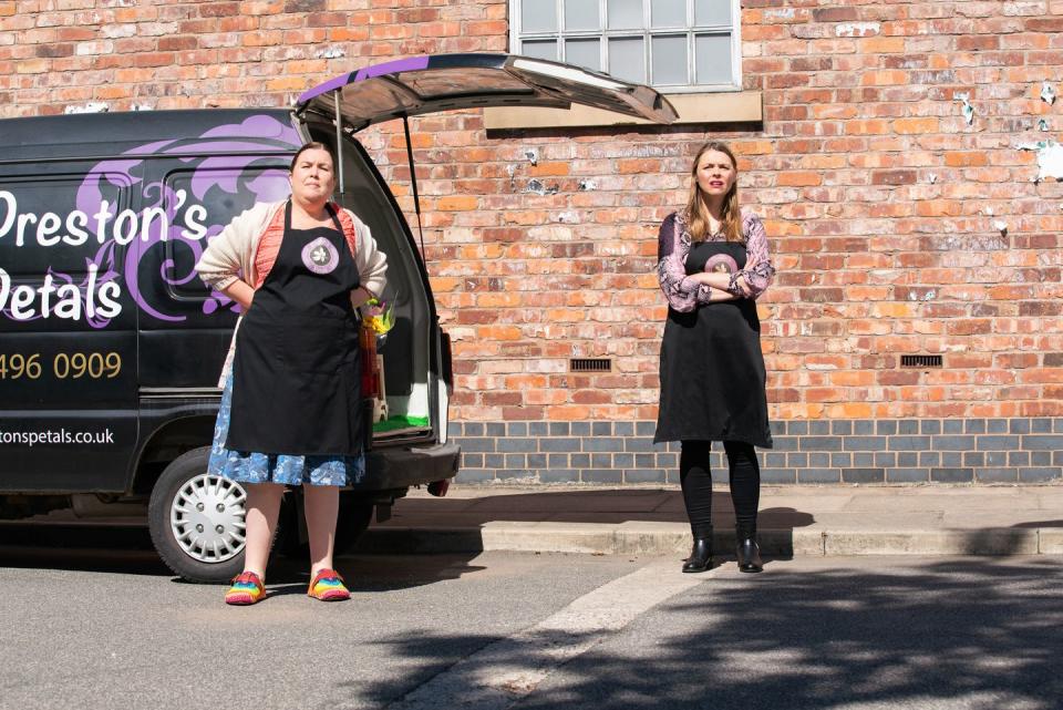 mary taylor and tracy mcdonald in coronation street