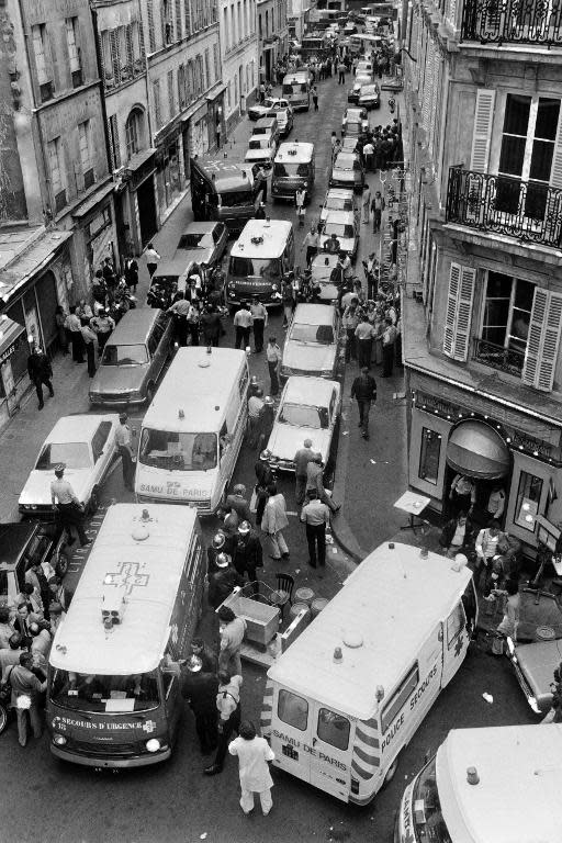 The attack on the Chez Jo Goldenberg restaurant in 1982 left six people dead and 22 injured