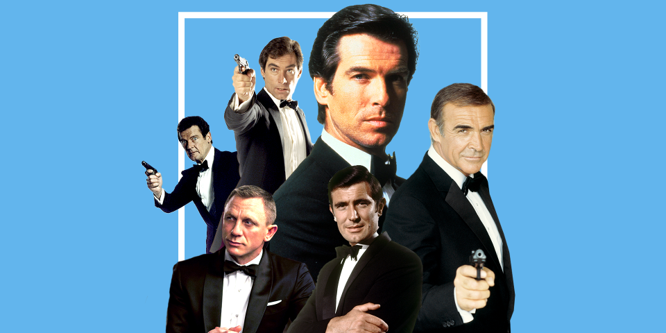 <p>The James Bond movie franchise has been turning out movies since 1963, when Sean Connery first embodied the role in <em>Dr. No</em>. In that time only six men have played the part, and they've all brought something to it. The central tension among their choices is whether to adopt the version that Bond's creator, Ian Fleming, carved out in his novels or bring a freshness to the part. (Sometimes, leaning into Fleming's version <em>is</em> that freshness.) Here are all the actors who've played James Bond, ranked. (The list does not include the actors who played Bond in the 1967 version of <em>Casino Royale</em>, which is loosely based on the Fleming novel.)</p>