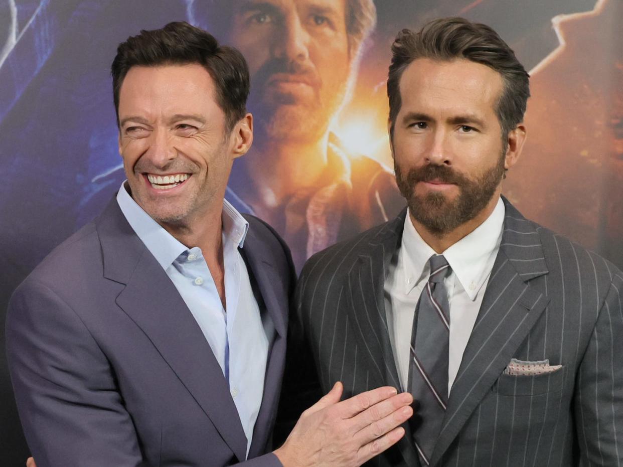 Hugh Jackman and Ryan Reynolds.