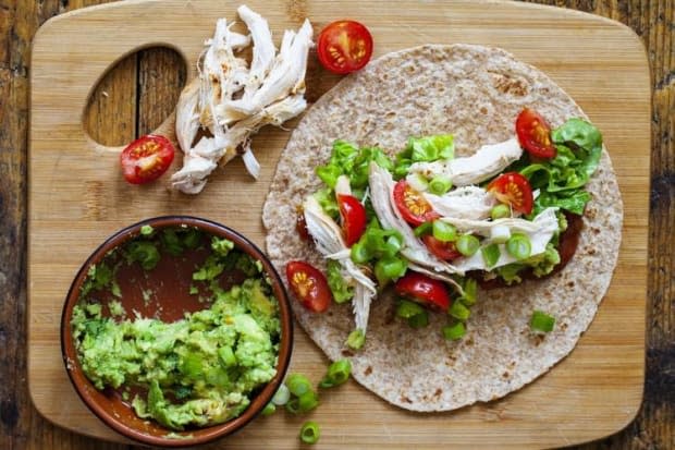 <p><a href="https://skinnyms.com/avocado-chicken-wrap-recipe/" rel="nofollow noopener" target="_blank" data-ylk="slk:Skinny Ms.;elm:context_link;itc:0;sec:content-canvas" class="link ">Skinny Ms.</a></p>