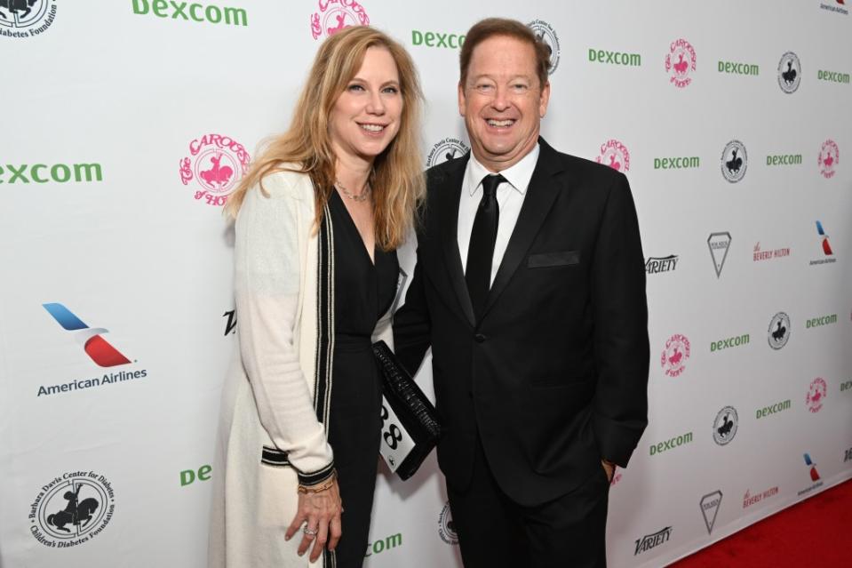 Sam Rubin and Leslie Rubin attend the 2022 Carousel of Hope Ball at the Beverly Hilton. Getty Images for Children's Diabetes Foundation