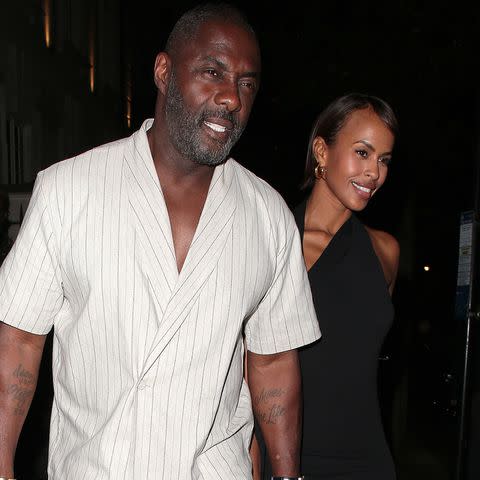 <p>SplashNews</p> Idris Elba and Sabrina Elba