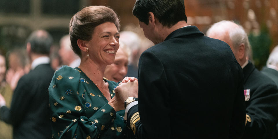 Claudia Harrison as Princess Anne in The Crown season 5 (Netflix) 