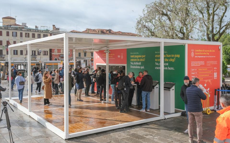 Venice entry ticket office