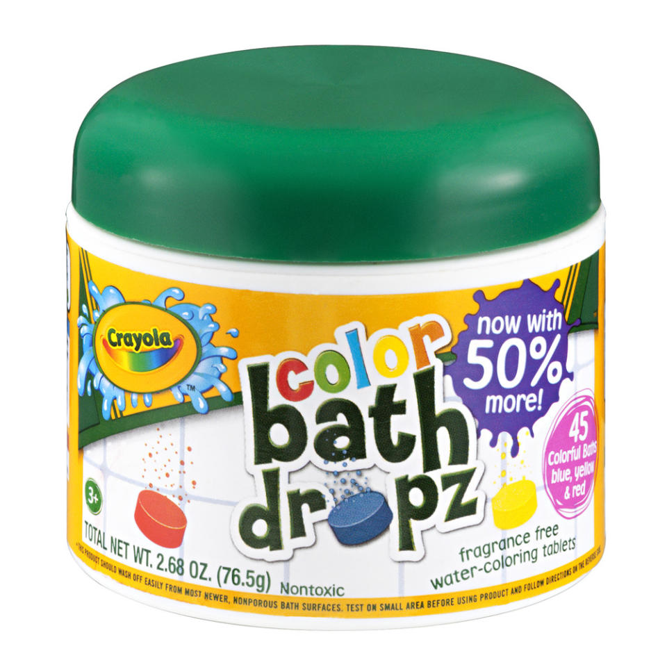 Crayola Bath Dropz Color, 2.68 OZ (Walmart / Walmart)