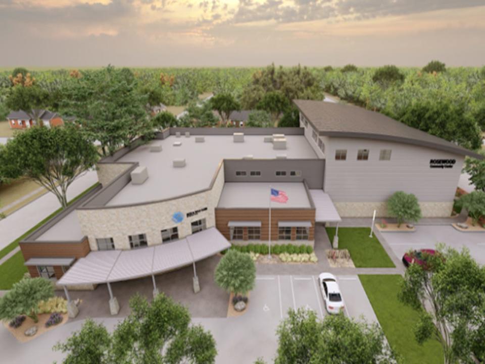 This artist rendering depicts how a new Boys and Girls Club on the east side of Wichita Falls will look when completed.