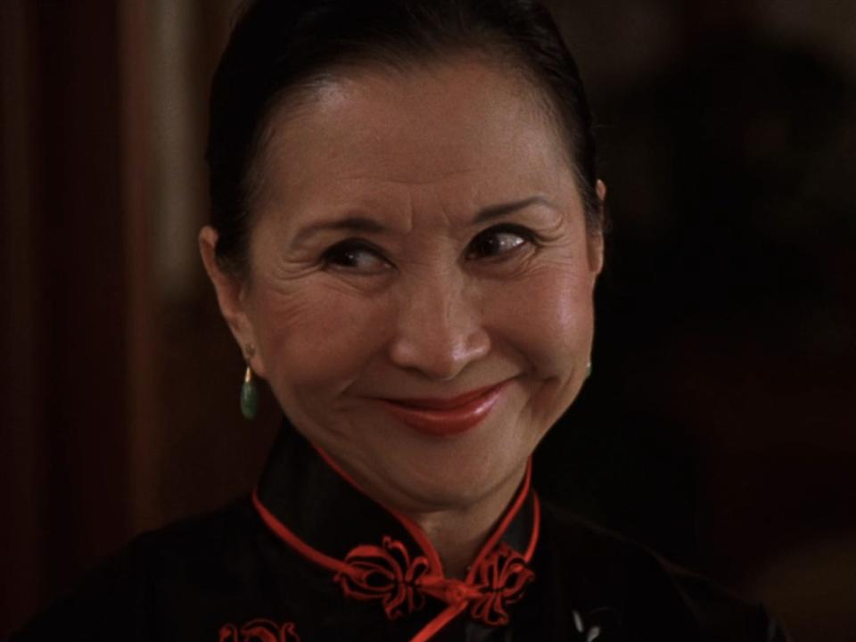 lucille soong working at the chinese restaurant in freaky friday