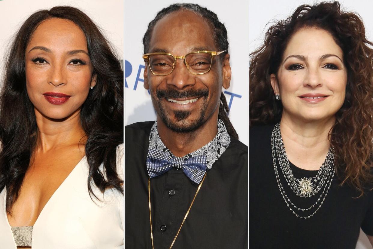 Sade attends at Keep A Child Alive's 7th annual Black Ball; Snoop Dogg attends the Comedy Central Roast Of Justin Bieber; Gloria Estefan poses for a photo before she sits down with Larry Flick for SiriusXM's 'Leading Ladies' series