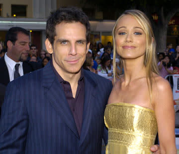 Ben Stiller and Christine Taylor at the Los Angeles premiere of 20th Century Fox's Dodgeball: A True Underdog Story