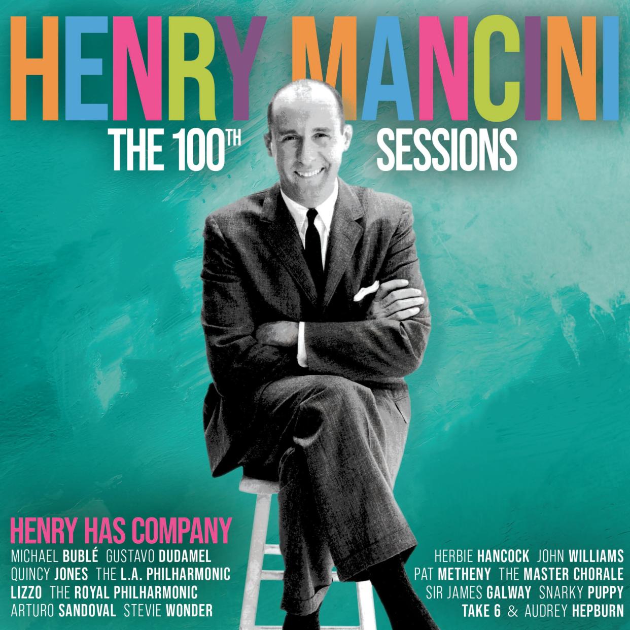 The album cover for the upcoming Henry Mancini tribute.