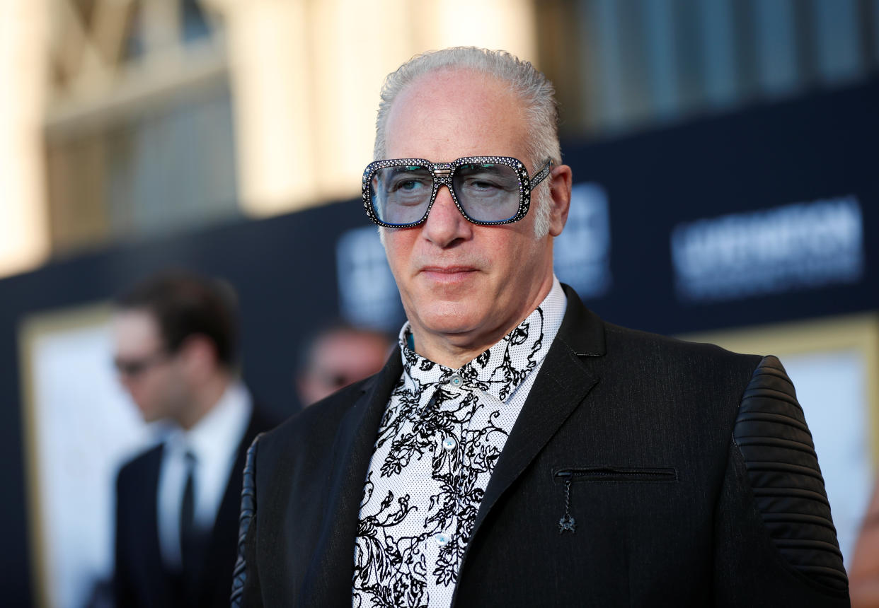 Cast member Andrew Dice Clay arrives for the premiere of the movie “A Star Is Born” in Los Angeles, California, U.S. September 24, 2018. REUTERS/Mario Anzuoni