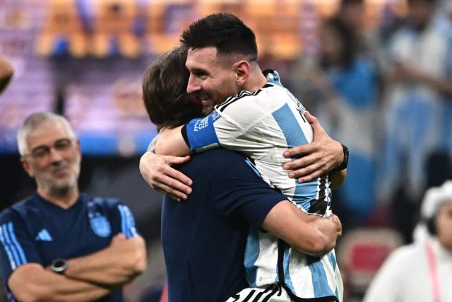 Irish fans mock France with Lionel Messi's Argentina jersey in