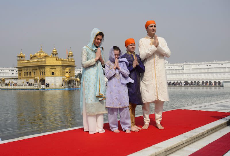 PHOTOS: Prime Minister Justin Trudeau tours India with his family