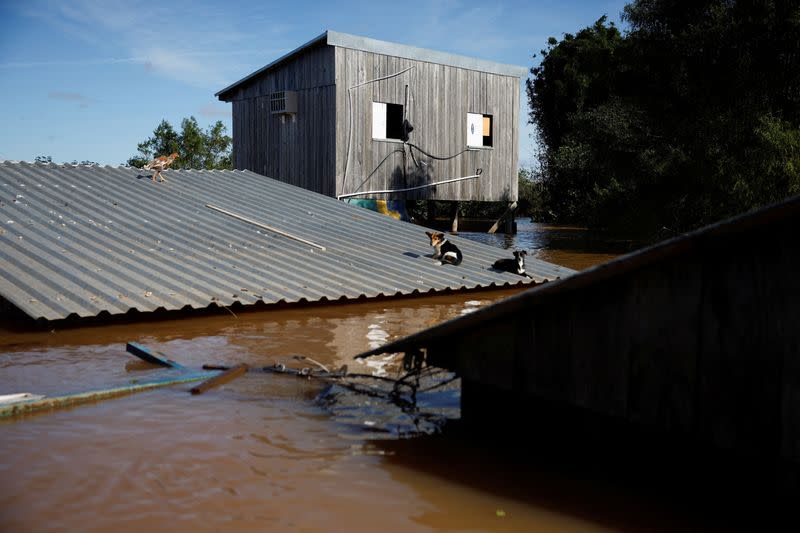 Flooding due to heavy rains in Rio Grande do Sul