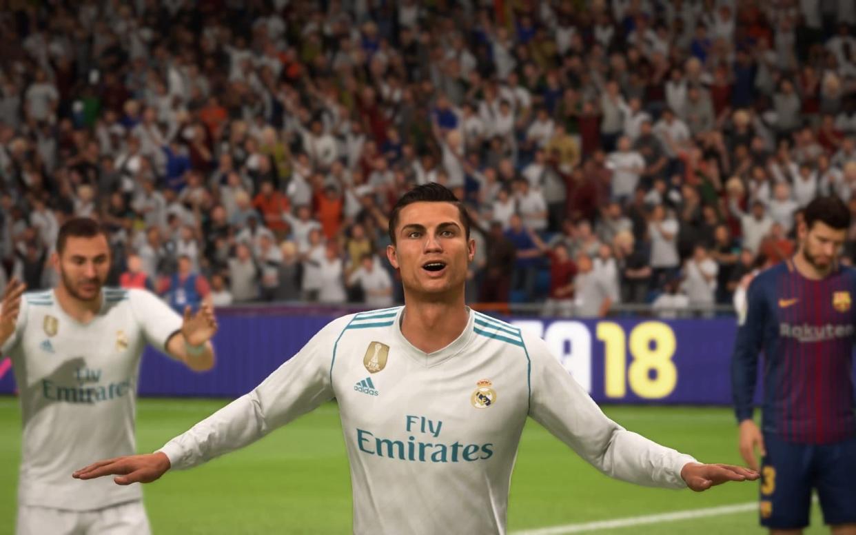 FIFA 18 is the latest footballing video game from EA, licensed by FIFA