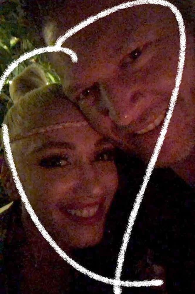 Gwen Stefani and Blake Shelton