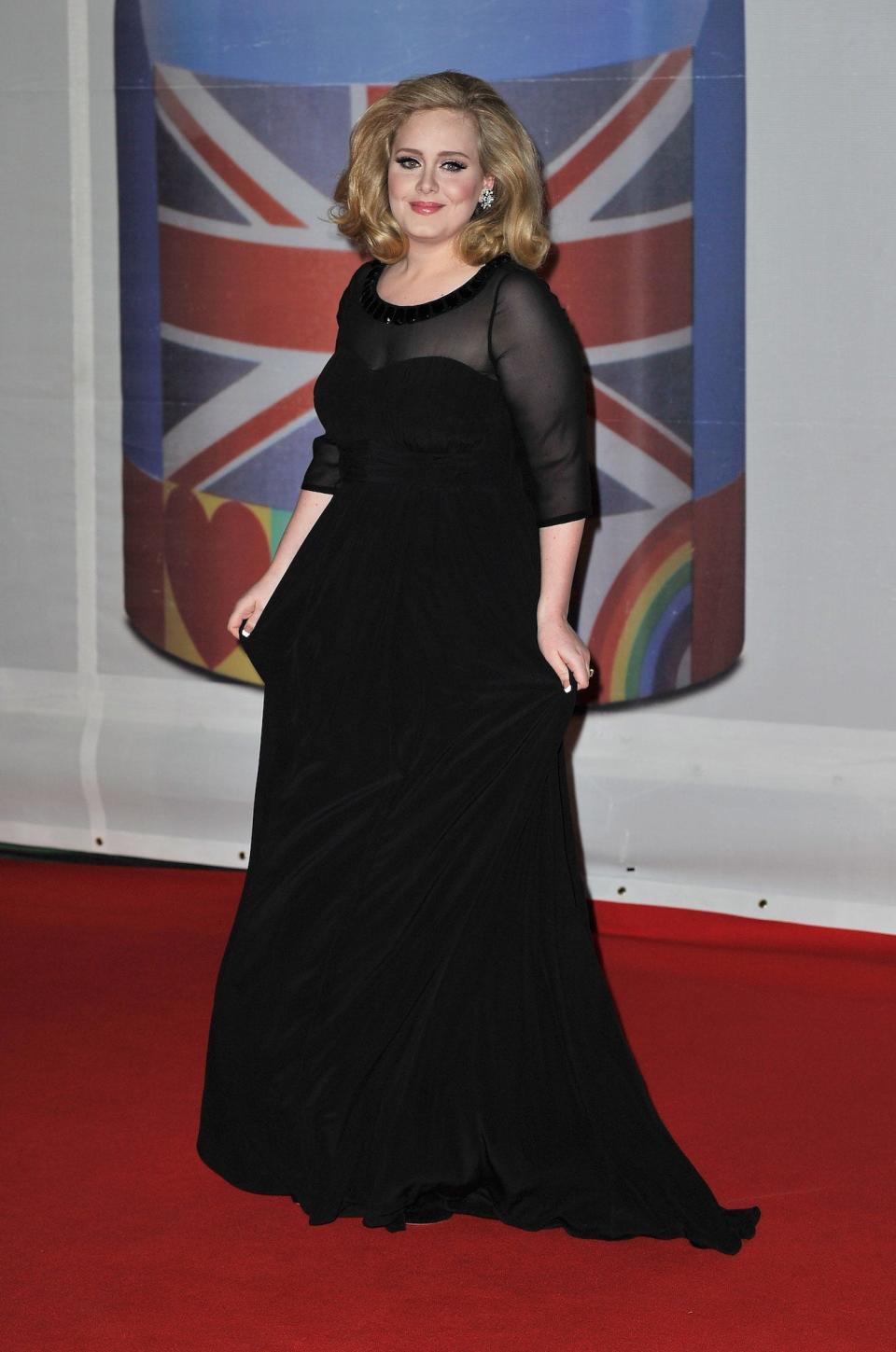 adele BRIT awards 2012