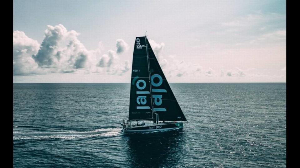 El equipo JAJO lleva compitiendo en The Ocean Race desde enero.