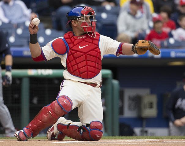 Philadelphia Phillies Carlos Ruiz, 2008 World Series Sports