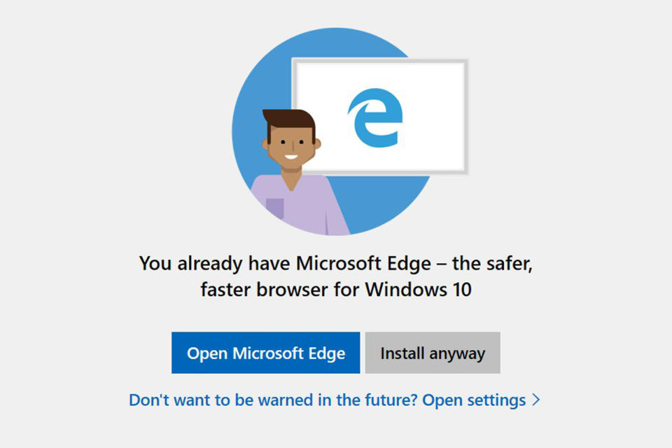 Edge has a reputation as "the browser you use to download Chrome," and