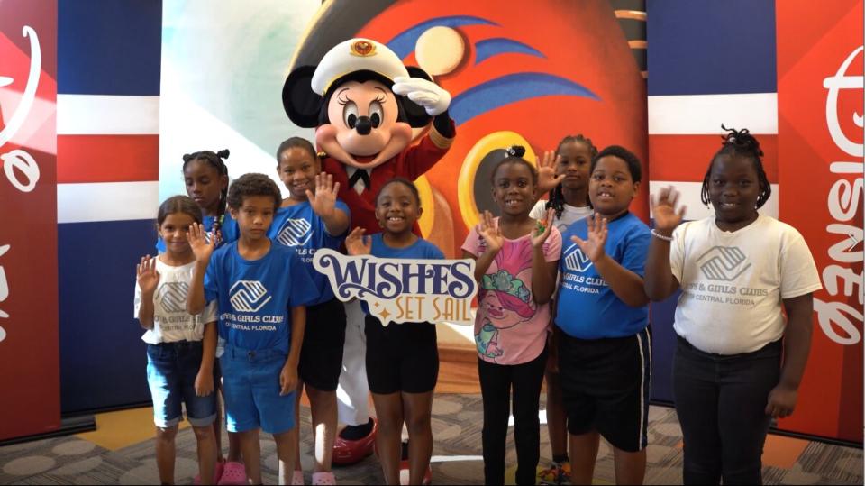 Disney Cruise Line launches the‘ Wishes Set Sail’ initiative for local youth in Brevard County.