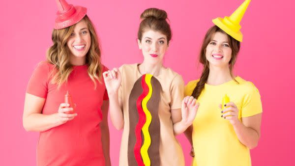 hot dog best friends costumes