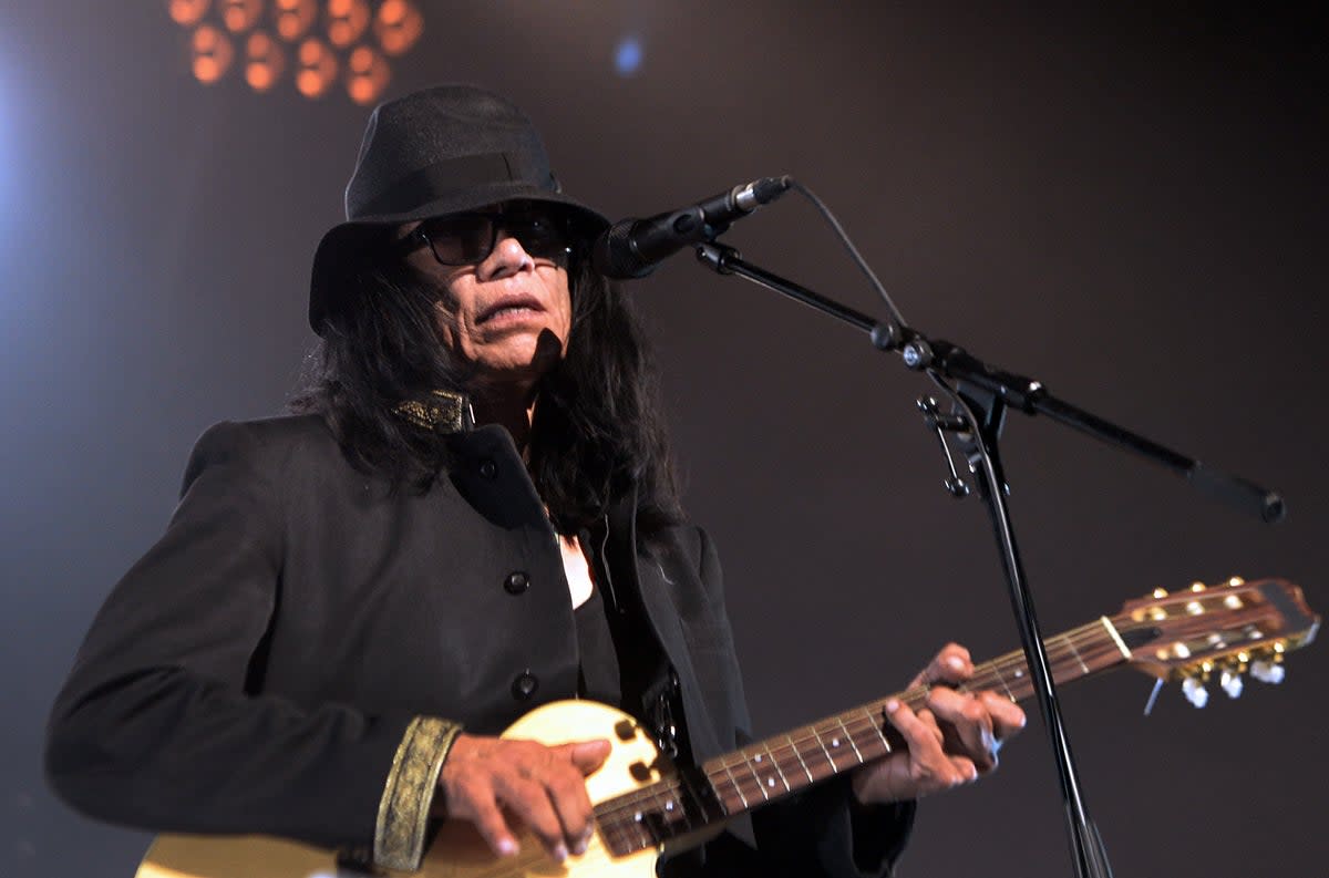 Legendary singer-songwriter Sixto Rodriguez has died aged 81  (AFP via Getty Images)