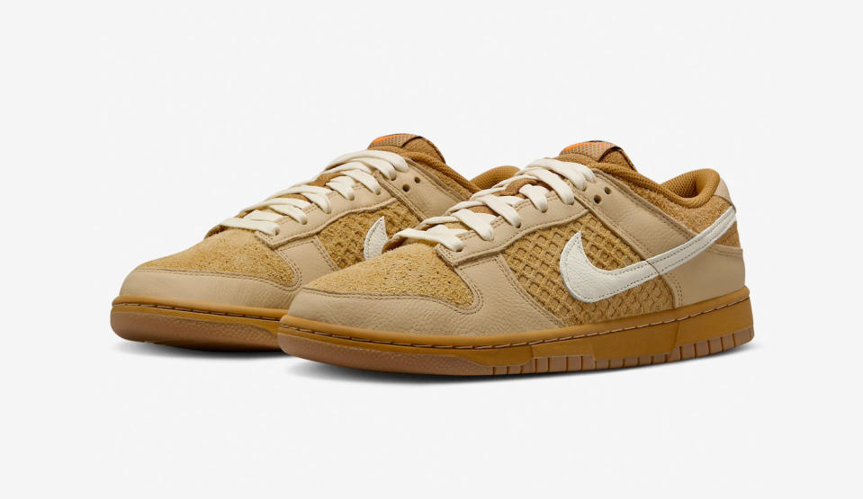 Nike Dunk waffle sneakers.