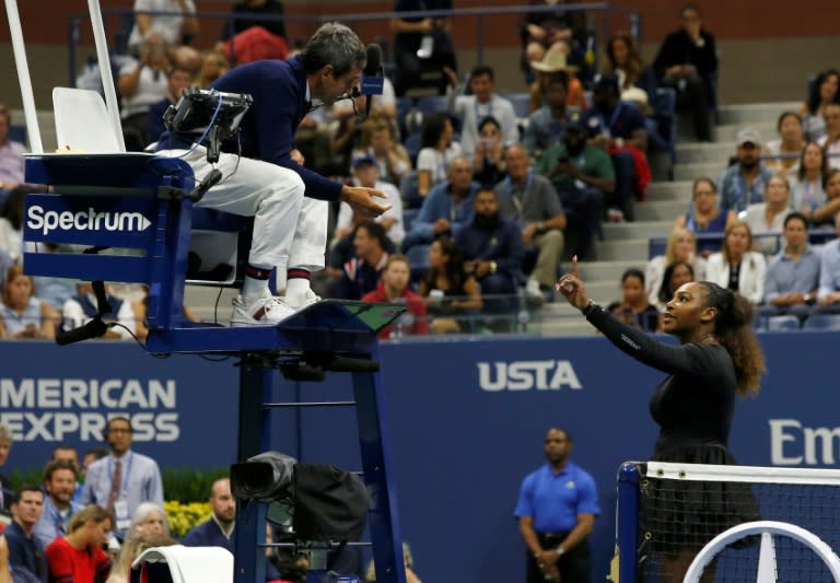 Serena Williams' argument with chair umpire Carlos Ramos overshadowed Naomi Osaka's win at the US Open