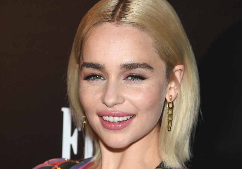 Emilia Clarkes Make-up war dank Wow-Brows ein Eyecatcher. (Bild: Getty Images)