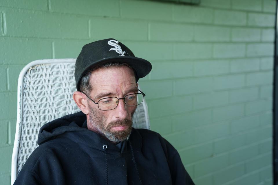 Jon Sperberg sits for a portrait at his home on Dec. 1, 2022, in Tucson, Ariz.