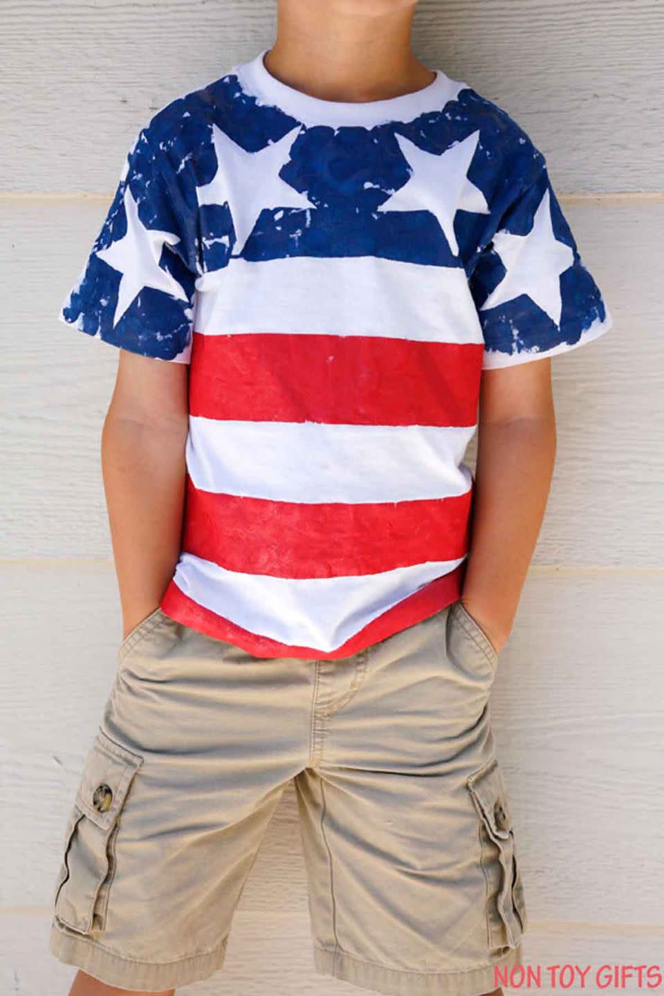 DIY Flag T-Shirts