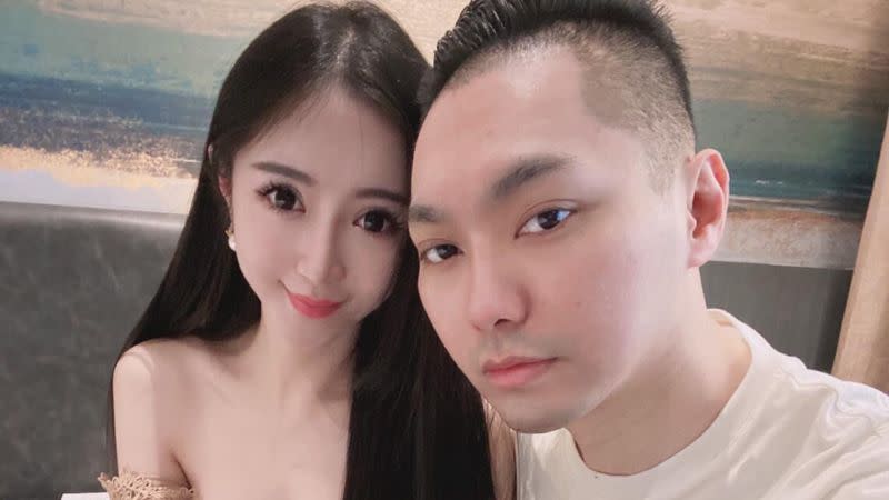 ▲連千毅（右）和娜美老婆只有公證，沒正式辦結婚。（圖／蘭庭精品臉書）