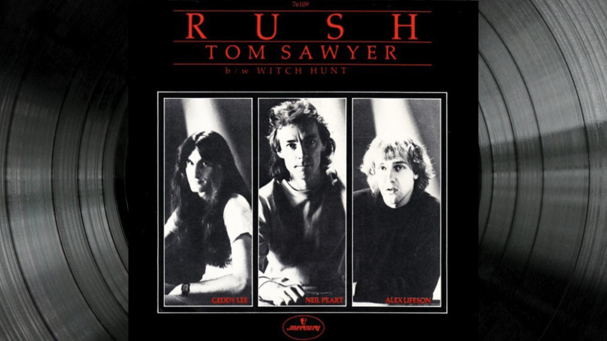  Rush Tom Sawyer single sleeve 