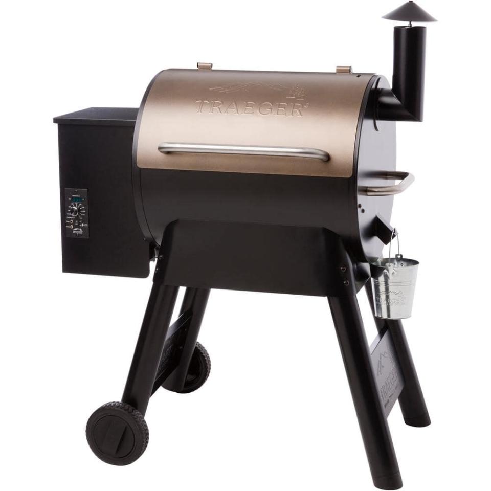 <p><a href="https://go.redirectingat.com?id=74968X1596630&url=https%3A%2F%2Fwww.homedepot.com%2Fp%2FTraeger-Pro-Series-22-Pellet-Grill-in-Bronze-TFB57PZB%2F311102891&sref=https%3A%2F%2Fwww.autoweek.com%2Fgear%2Fg41914686%2Fautomotive-black-friday-deals%2F" rel="nofollow noopener" target="_blank" data-ylk="slk:Shop Now;elm:context_link;itc:0;sec:content-canvas" class="link ">Shop Now</a></p><p>Traeger Pro Series 22 Wood Pellet Grill</p><p>homedepot.com</p><p>$599.00</p><span class="copyright">Home Depot</span>