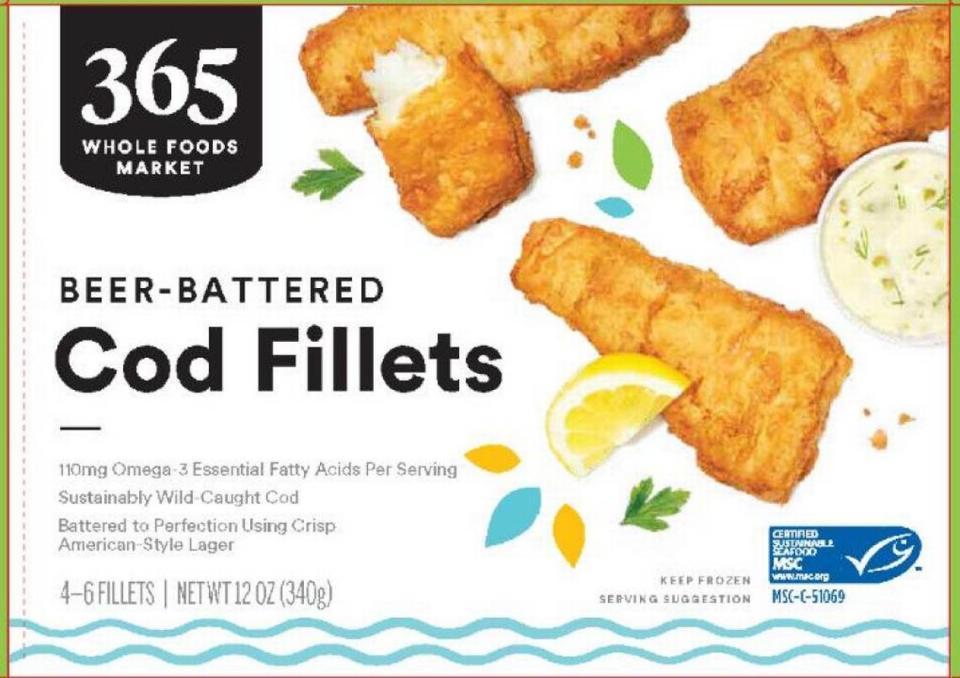 365 Whole Foods Market Beer Battered Cod Fillets