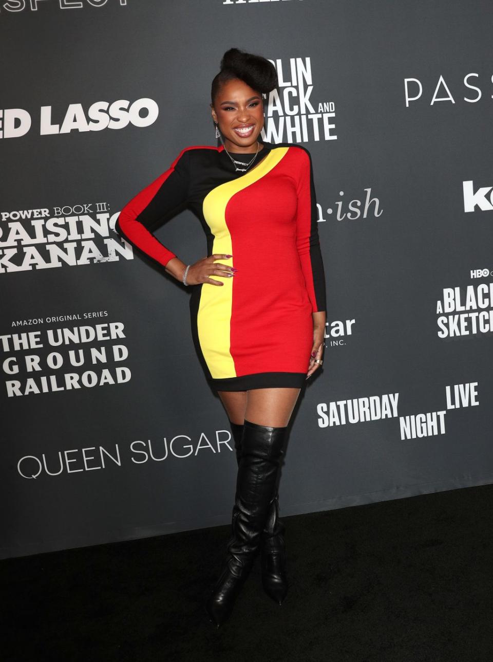 Jennifer Hudson at the Fourth Annual Celebration of Black Cinema & Television in Los Angeles on Dec. 06 2021. - Credit: Jen Lowery/MEGA