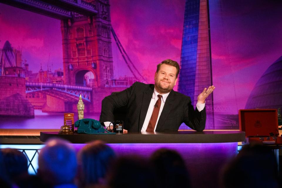 Corden will finish his stint on The Late Late Show this year (CBS)