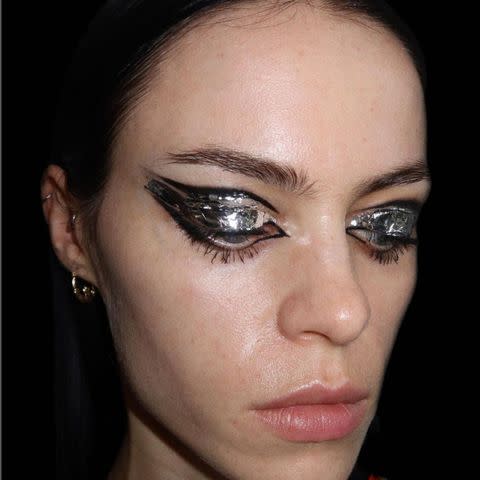 12 Silver Makeup Looks to Try the Chromecore Trend