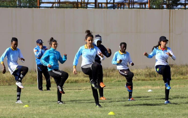 Libya's women footballers often face comments such as "Go cover yourself!", one of its players says