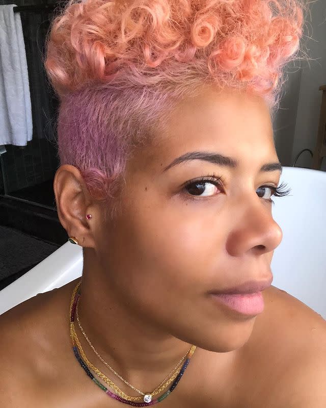 <p>If you have short hair like Kelis and don't want to go full on purple, add a touch of lilac to the sides. </p><p><a href="https://www.instagram.com/p/BhHQxu2F8lp/" rel="nofollow noopener" target="_blank" data-ylk="slk:See the original post on Instagram;elm:context_link;itc:0;sec:content-canvas" class="link ">See the original post on Instagram</a></p>