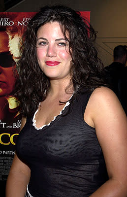 Monica Lewinsky at the New York premiere of Paramount's The Score