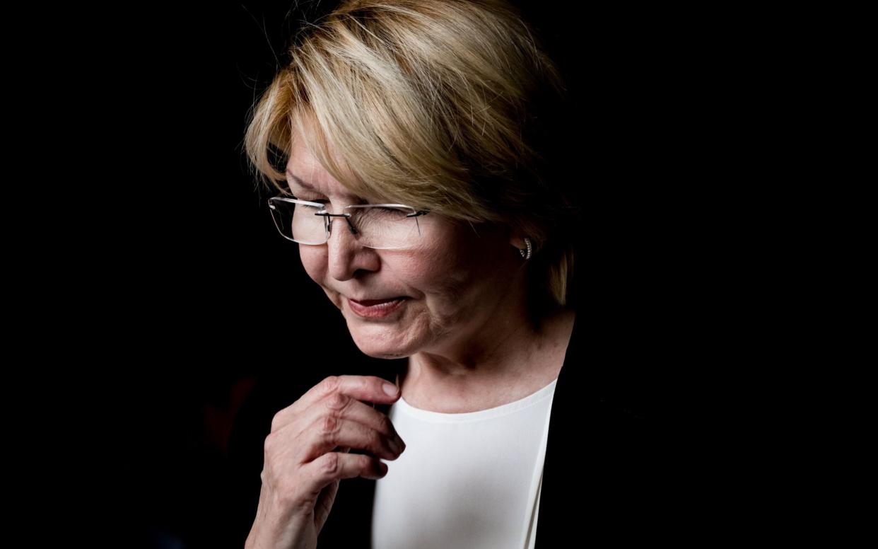 Venezuelan Attorney General, Luisa Ortega Diaz addresses reporters in Caracas, Venezuela in June 2017 - EFE