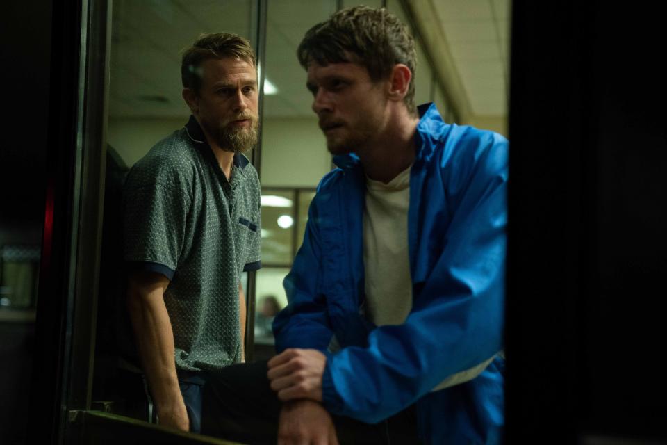 "Jungleland," stars Charlie Hunnam as Stan Kaminsky and Jack O'Connell as his brother, Lion Kaminsky. [Photo courtesy | Paramount Pictures]