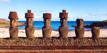 <p><a href="https://www.tripadvisor.com/Attraction_Review-g316040-d1382436-Reviews-Anakena_Beach-Easter_Island.html" rel="nofollow noopener" target="_blank" data-ylk="slk:Anakena;elm:context_link;itc:0;sec:content-canvas" class="link ">Anakena</a> is the best beach on Easter Island, the mysterious Chilean outpost that's home to <em>moai</em>, the ancient large-headed figures carved by the indigenous Rapa Nui people. Anakena not only has a beautiful crescent-shaped beach with fine coral sand and calm waters, but two <em>moai</em> as well.</p><p><a class="link " href="https://go.redirectingat.com?id=74968X1596630&url=https%3A%2F%2Fwww.tripadvisor.com%2FHotel_Review-g316040-d1114562-Reviews-Explora_Rapa_Nui_All_Inclusive-Easter_Island.html&sref=https%3A%2F%2Fwww.redbookmag.com%2Flife%2Fg34756735%2Fbest-beaches-for-vacations%2F" rel="nofollow noopener" target="_blank" data-ylk="slk:BOOK NOW;elm:context_link;itc:0;sec:content-canvas">BOOK NOW</a> Explora Rapa Nui</p><p><a class="link " href="https://go.redirectingat.com?id=74968X1596630&url=https%3A%2F%2Fwww.tripadvisor.com%2FHotel_Review-g1049073-d320591-Reviews-Hotel_Hangaroa_Eco_Village_Spa-Hanga_Roa_Easter_Island.html&sref=https%3A%2F%2Fwww.redbookmag.com%2Flife%2Fg34756735%2Fbest-beaches-for-vacations%2F" rel="nofollow noopener" target="_blank" data-ylk="slk:BOOK NOW;elm:context_link;itc:0;sec:content-canvas">BOOK NOW</a> Hotel Hangaroa Eco Village & Spa</p>